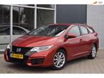 Honda Civic Tourer 1.6D Comfort | LED | Clima | Cruise | APK, Auto's, Honda, Voorwielaandrijving, Stof, Gebruikt, 4 cilinders