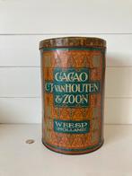 vintage cacao blik van Van Houten Weesp begin jaren ‘50, Ophalen of Verzenden, Gebruikt, Overige, Overige merken