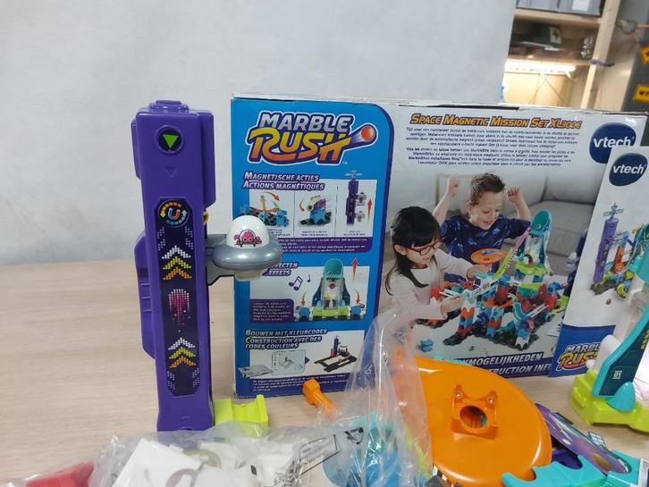 VTech Marble Rush Space Magnetic Mission XL200e, Kinderen en Baby's, Speelgoed | Vtech, Zo goed als nieuw, Verzenden