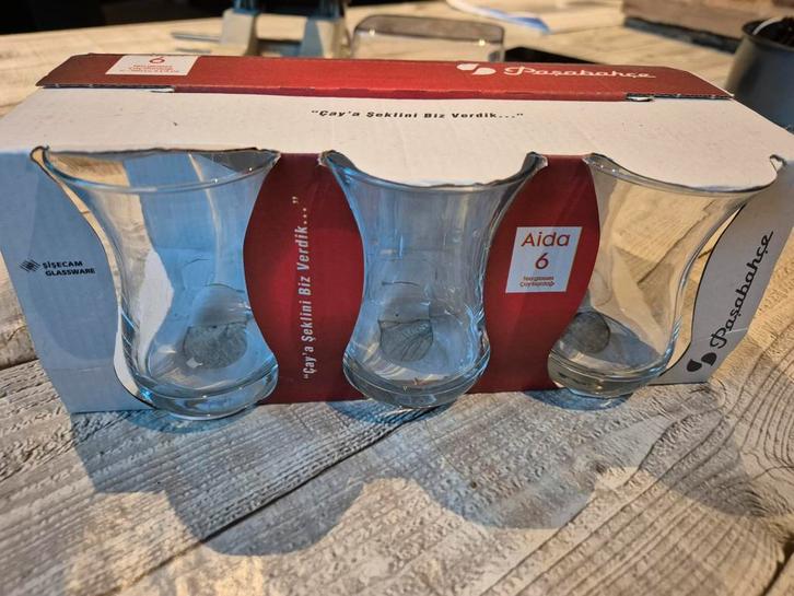 Nieuwe turkse theeglazen marrokaanse theeglazen glaasjes, Verzamelen, Glas en Borrelglaasjes, Nieuw, Overige typen, Ophalen of Verzenden