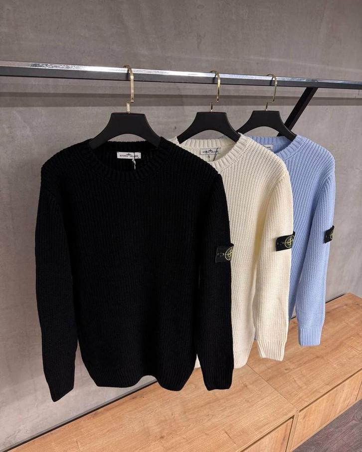 $tönə 1$l@nd gebreide trui ZWART, Kleding | Heren, Truien en Vesten, Zo goed als nieuw, Zwart, Ophalen of Verzenden