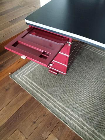 Vintage Bureau met Lades - afbeelding 5