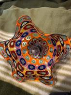 Mooie kleurrijke hanglamp, Huis en Inrichting, Lampen | Hanglampen, Ophalen of Verzenden, Zo goed als nieuw, Glas, Minder dan 50 cm