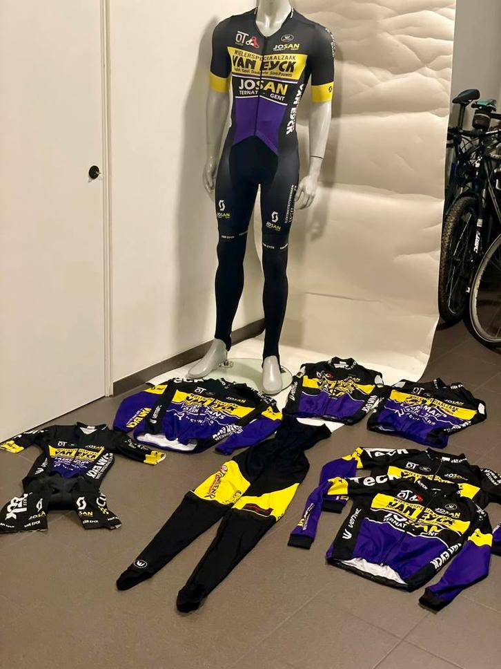 Wielrenkleding snelpak wielrenbroek lang windstopper, Fietsen en Brommers, Fietsaccessoires | Fietskleding, Zo goed als nieuw