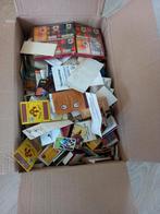 Te koop doos luciferdoosjes/boekjes,, Verzamelen, Ophalen of Verzenden