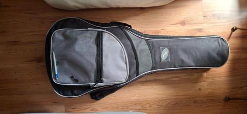 Stevige gitaarhoes zo goed als nieuw! €40 - 107cmLx42cmB, Muziek en Instrumenten, Behuizingen en Koffers, Zo goed als nieuw, Akoestische gitaar