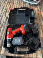 Black & Decker 12V Schroef- Boormachine, 2 accu’s, Gebruikt, Variabele snelheid, Ophalen of Verzenden, Boor- en Schroefmachine
