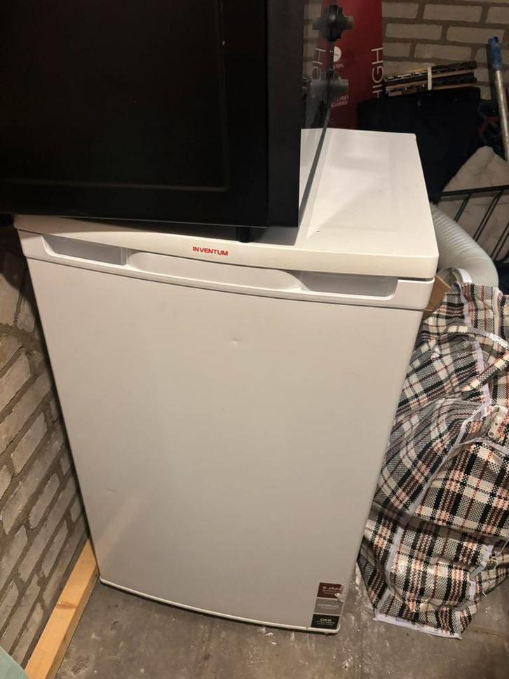 Inventum koelkast tafelmodel wit KV501 met vriesvak A++, Witgoed en Apparatuur, Koelkasten en IJskasten, Zo goed als nieuw, Met vriesvak