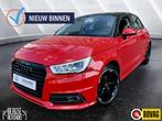 Audi A1 Sportback  1.0 TFSI S-Line Navi Lmv Pdc Ecc, Stof, Zwart, 95 pk, 4 stoelen