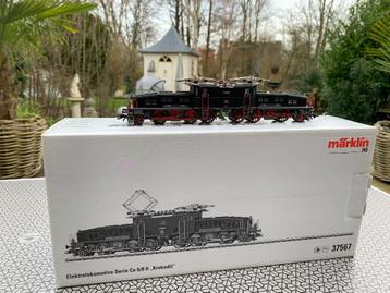 Marklin H0 37567 OVP Electrisch zwarte krokodil Ce 6/8II SBB beschikbaar voor biedingen