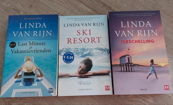 Linda van Rijn - thrillers, Boeken, Thrillers, Gelezen, Nederland, Ophalen