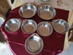 Gero Zilmeta 7x RVS Mooie Kommen/Schalen Made in Holland, Antiek en Kunst, Ophalen of Verzenden