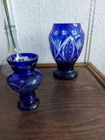 Verschillende kristal en glazen vazen, Huis en Inrichting, Woonaccessoires | Vazen, Overige kleuren, Ophalen of Verzenden, Minder dan 50 cm