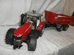 Bruder trekkers met machines, Ophalen, Gebruikt