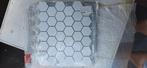 Hexagon tegelmat wit 5 stuks, Ophalen, Nieuw, Minder dan 20 cm, Minder dan 20 cm