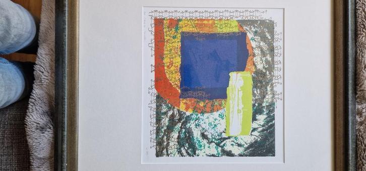 Zeldzaam werk 1e druk - Iris de Leeuw - 1994 - ingelijst, Antiek en Kunst, Kunst | Schilderijen | Modern, Ophalen of Verzenden