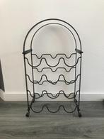 Wijnrek, Huis en Inrichting, Woonaccessoires | Wijnrekken, Ophalen, Zo goed als nieuw, Metaal, 5 tot 15 flessen