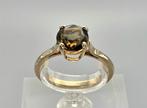 Vintage gouden ring met edelsteen topaas. 2025/600., ., Geel, Ophalen of Verzenden, Zo goed als nieuw