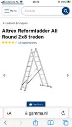 Altrex ladder, Nieuw, Ophalen of Verzenden, 4 meter of meer