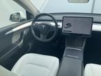 Tesla Model Y Long Range AWD 75 kWh Pano Autopilot Leder Sto, Automaat, Gebruikt, Wit, Origineel Nederlands