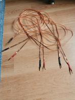 nordost flatline gold lengte 2 x3 meter High-End kabel, Ophalen of Verzenden, Gebruikt, 2 tot 5 meter, Luidsprekerkabel