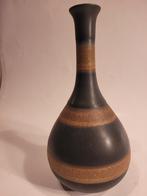 Japans Kiyomizu ikebana vaasje zwart bruin, Antiek en Kunst, Ophalen of Verzenden