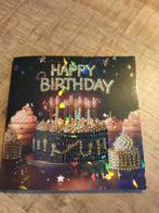 Diamond painting verjaardagskaart, Hobby en Vrije tijd, Kaarten | Zelfgemaakt, Verzenden, Zo goed als nieuw, Man of Vrouw