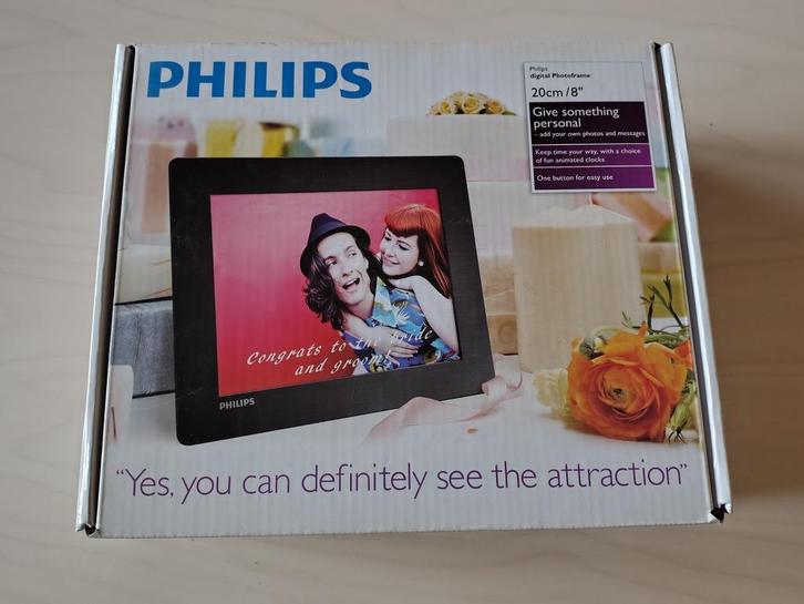 Philips digitale fotokader, Audio, Tv en Foto, Fotografie | Digitale fotolijsten, Nieuw, 8 tot 12 inch, Ophalen of Verzenden