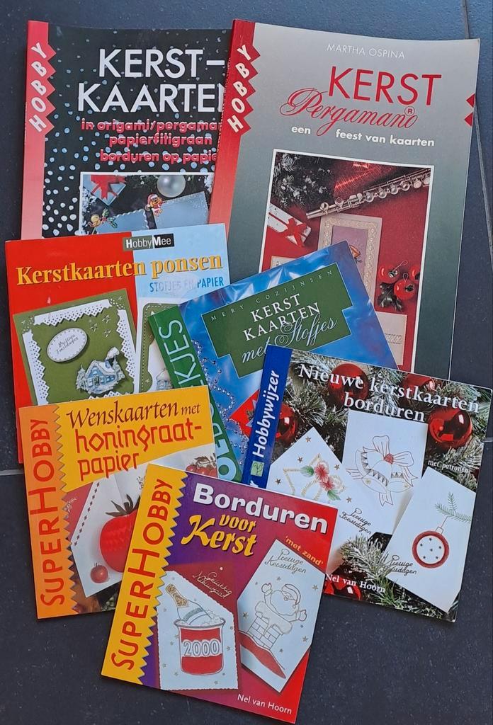 7 hobbyboekjes voor het maken van kaarten, Hobby en Vrije tijd, Kaarten | Zelf maken, Gebruikt, Kerst, Ophalen of Verzenden