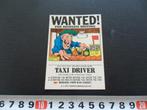 sticker WANTED! for reckless driving strip taxi driver, Verzamelen, Ophalen, Zo goed als nieuw, Bedrijf of Vereniging