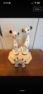 Vintage Keramiek Dalmatiër Beeldjes, Verzenden, Zo goed als nieuw, Dier