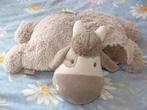 QUAX KOE  KNUFFELKUSSEN PLUCHE LANGHARIG GRIJS/LICHTGRIJS ME, Kinderen en Baby's, Speelgoed | Knuffels en Pluche, Verzenden, Nieuw