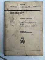 Diverse boekwerken NL leger oa Nekaf, MB 290, Laro leerstof, Verzamelen, Ophalen of Verzenden, Landmacht, Nederland, Overige typen