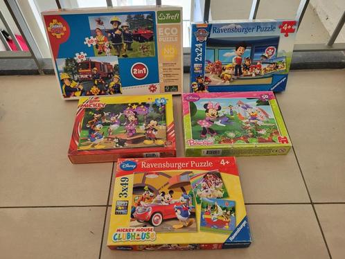 Puzzels (€0,50 per stuk), Kinderen en Baby's, Speelgoed | Kinderpuzzels, Gebruikt, 2 tot 4 jaar, Van hout, Ophalen