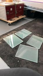 Planchet 5x melkglas matglas, Doe-het-zelf en Verbouw, Glas en Ramen, Ophalen of Verzenden