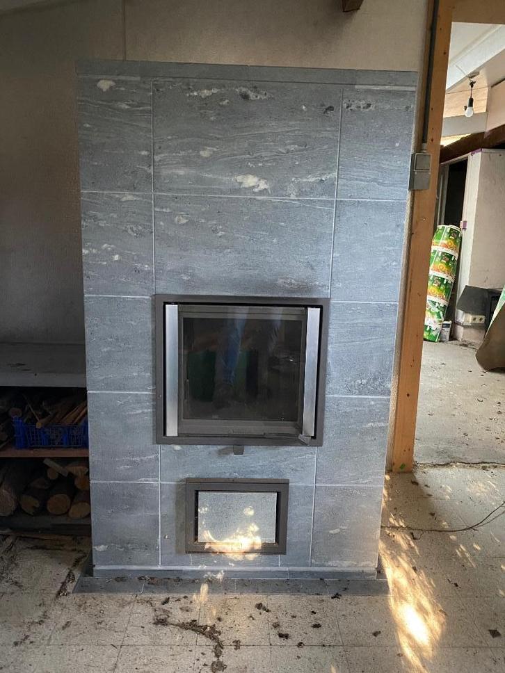 Nunnauuni speksteenkachel zo goed als nieuw, Huis en Inrichting, Kachels, Gebruikt, Vrijstaand, Houtkachel, Hout, Ophalen