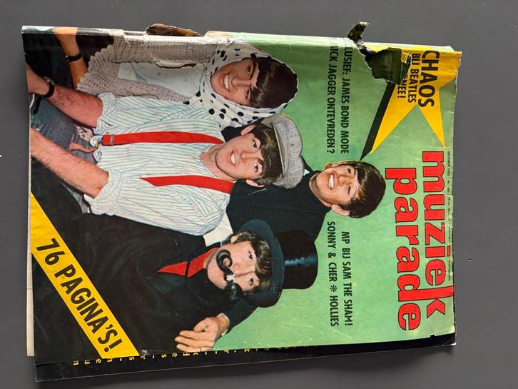Muziek Parade Oktober 1965 - Nr. 103, Boeken, Tijdschriften en Kranten, Gelezen, Muziek, Film of Tv, Ophalen of Verzenden