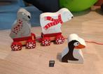 Houten trekdieren. Trek speelgoed houten speelgoed, Kinderen en Baby's, Speelgoed | Houten speelgoed, Gebruikt, Ophalen of Verzenden