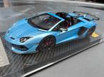 Lamborghini Aventador SVJ Roadster ice blu Ultra Unique 1:18, Overige merken, UU, ., Nieuw