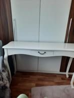 Witte sidetable., Huis en Inrichting, Tafels | Sidetables, Ophalen, Gebruikt, 100 tot 150 cm, 25 tot 50 cm