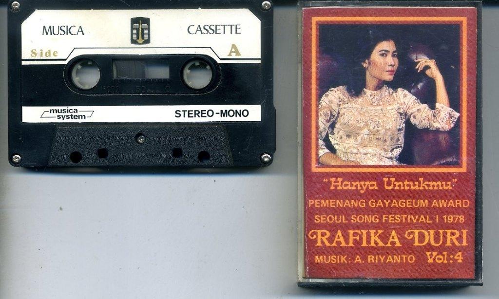 Rafika Duri Vol. 4 Hanya Untukmu cassette 12 nrs cassette, Cd's en Dvd's, Cassettebandjes, Wereldmuziek, 1 bandje, Ophalen of Verzenden