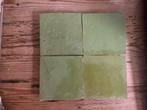 Zelliges restpartijtje, kleur Vert Coriander, Ophalen, Minder dan 20 cm, Minder dan 5 m², Wandtegels