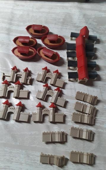 Playmobil mini onderdelen kasteel boot boerderij beschikbaar voor biedingen