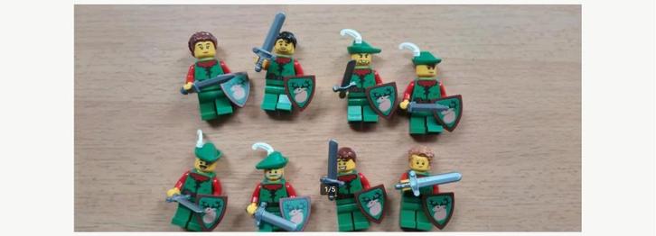 Castle - losse forestmen/vrijbuiters/robin hood poppetjes, Kinderen en Baby's, Speelgoed | Duplo en Lego, Nieuw, Lego, Losse stenen