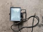 500W bouwlamp, Ophalen of Verzenden, Gebruikt, 200 tot 500 watt, Lamp met armatuur