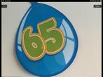 Feest vlaggenlijn 65 versiering, Ophalen of Verzenden, Zo goed als nieuw, Versiering, Verjaardag