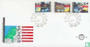 FDC E282 Zomerzegels 1991 NL onbeschreven beschikbaar voor biedingen