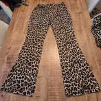 Broek met topje panter tijger print glitter, Kleding | Dames, Bruin, Maat 46/48 (XL) of groter, Ophalen of Verzenden, Zo goed als nieuw