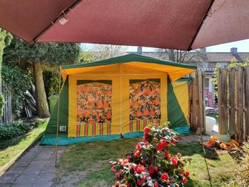 Echte retro/vintage bungalowtent. beschikbaar voor biedingen