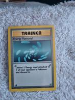 Pokémon Energy Removal Trainer Kaart - Zeldzaam!, Hobby en Vrije tijd, Verzamelkaartspellen | Pokémon, Ophalen of Verzenden, Zo goed als nieuw